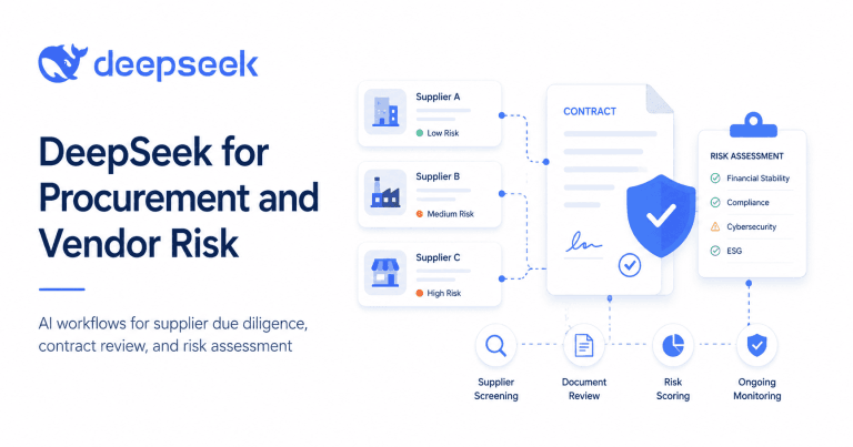 DeepSeek for Procurement and Vendor Risk