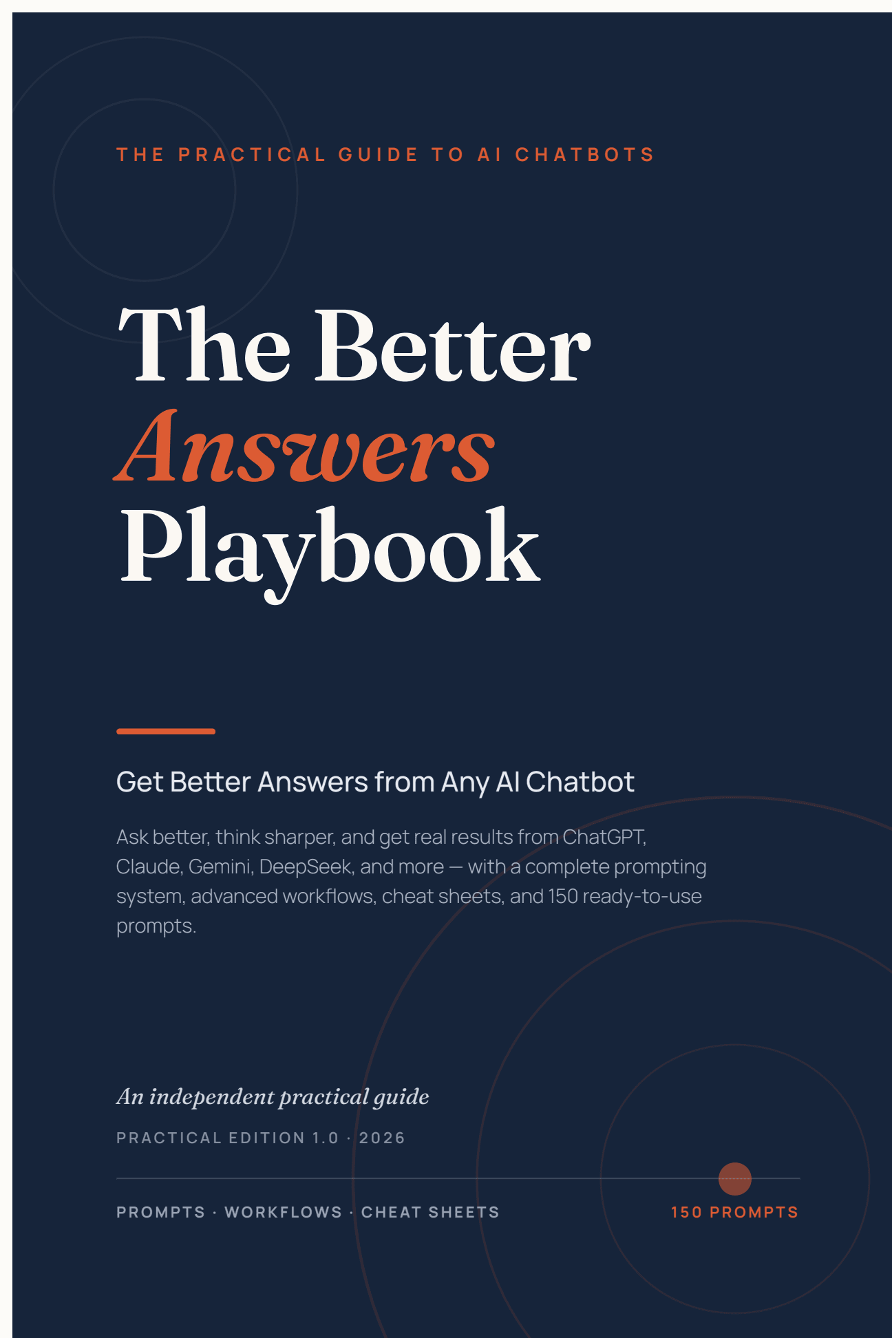 The Better Answers Playbook cover